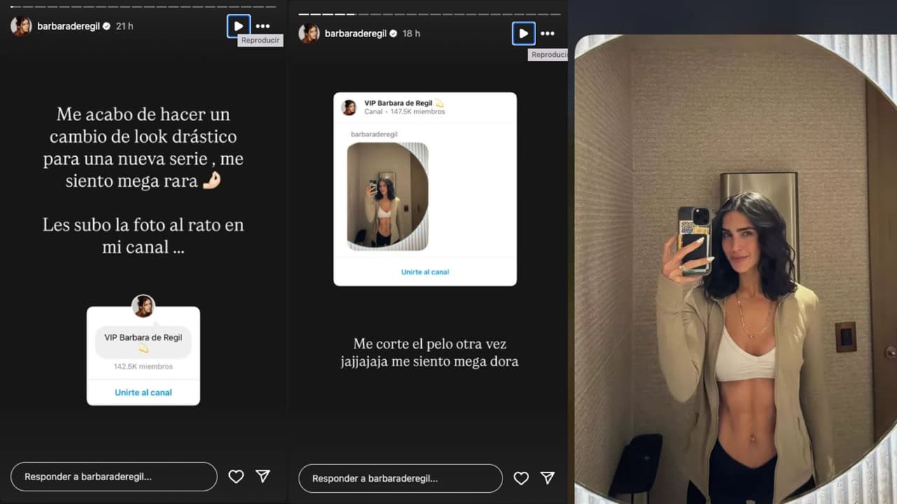 Bárbara de Regil presume su nuevo cambio de look para un nuevo proyecto