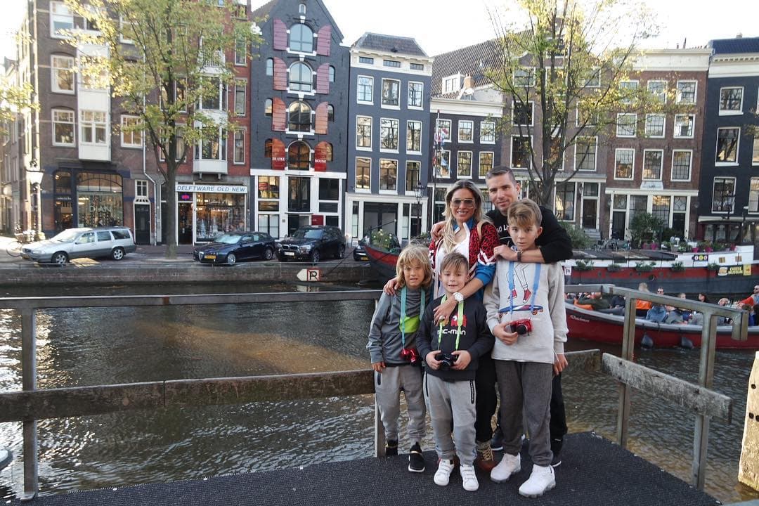 Galilea Montijo disfruta de unas vacaciones familiares en Ámsterdam