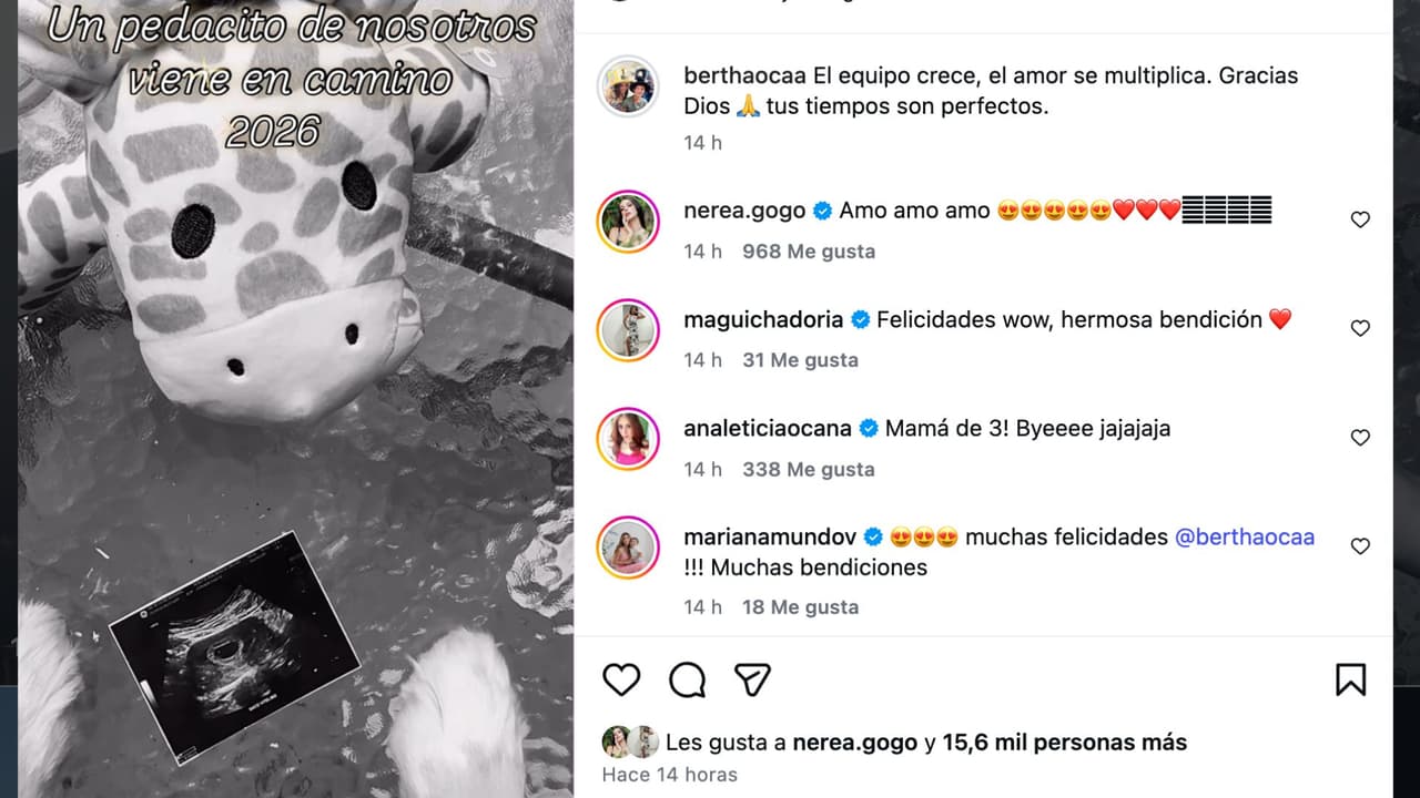 Hermana de Octavio Ocaña anuncia embarazo.