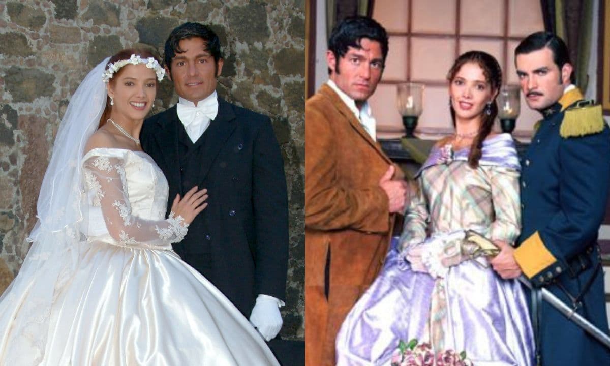 Adela Noriega y Fernando Counga protagonizaron la telenovela