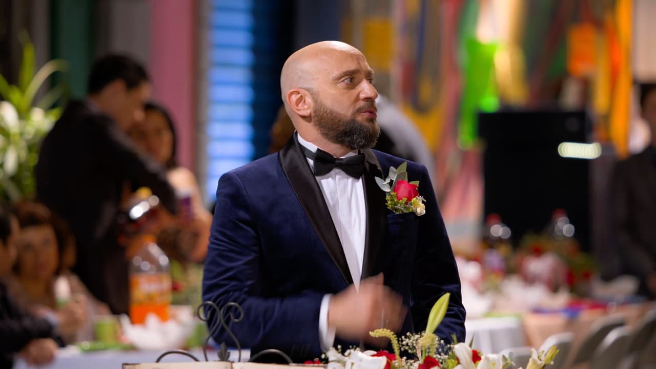 Luis esperando a Silvita en el altar.