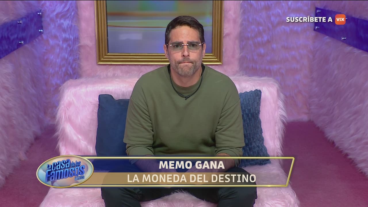 Memo Schutz entra al confesionario tras ganar la moneda del destino; al salir, revela lo que La Jefa le exigió que dijera