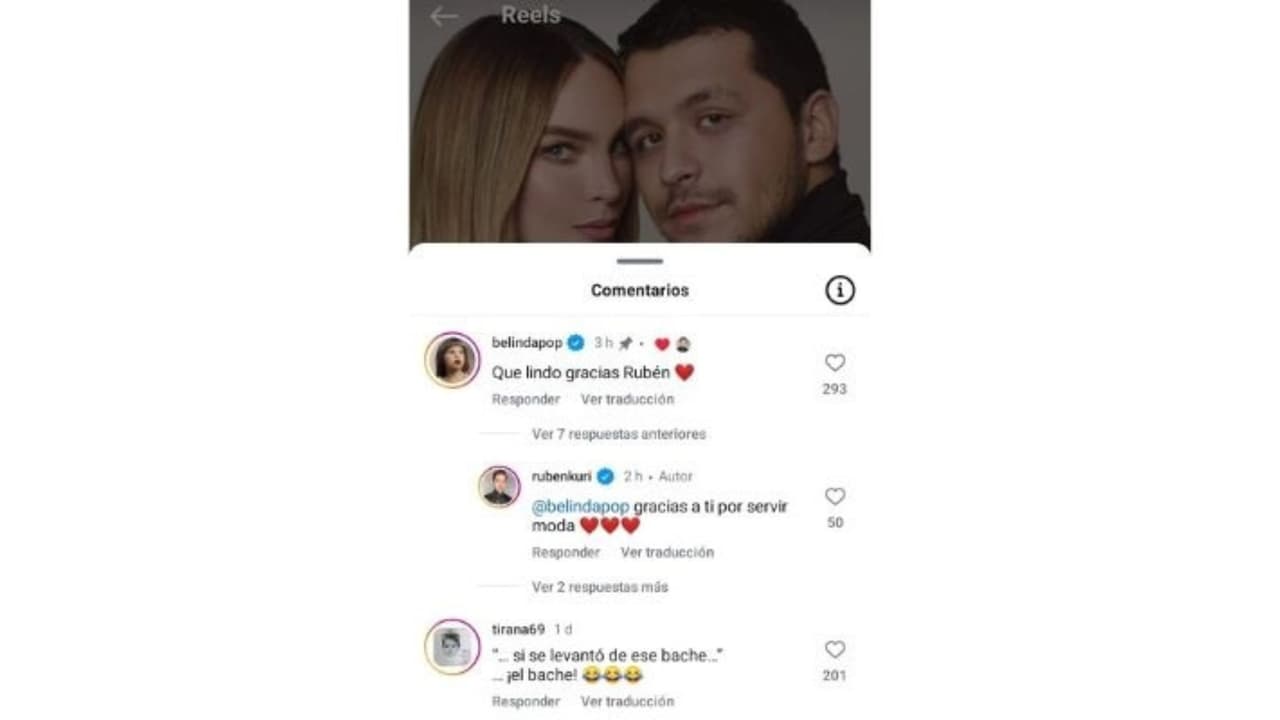 Llaman a Nodal 'bache' y Belinda reacciona.