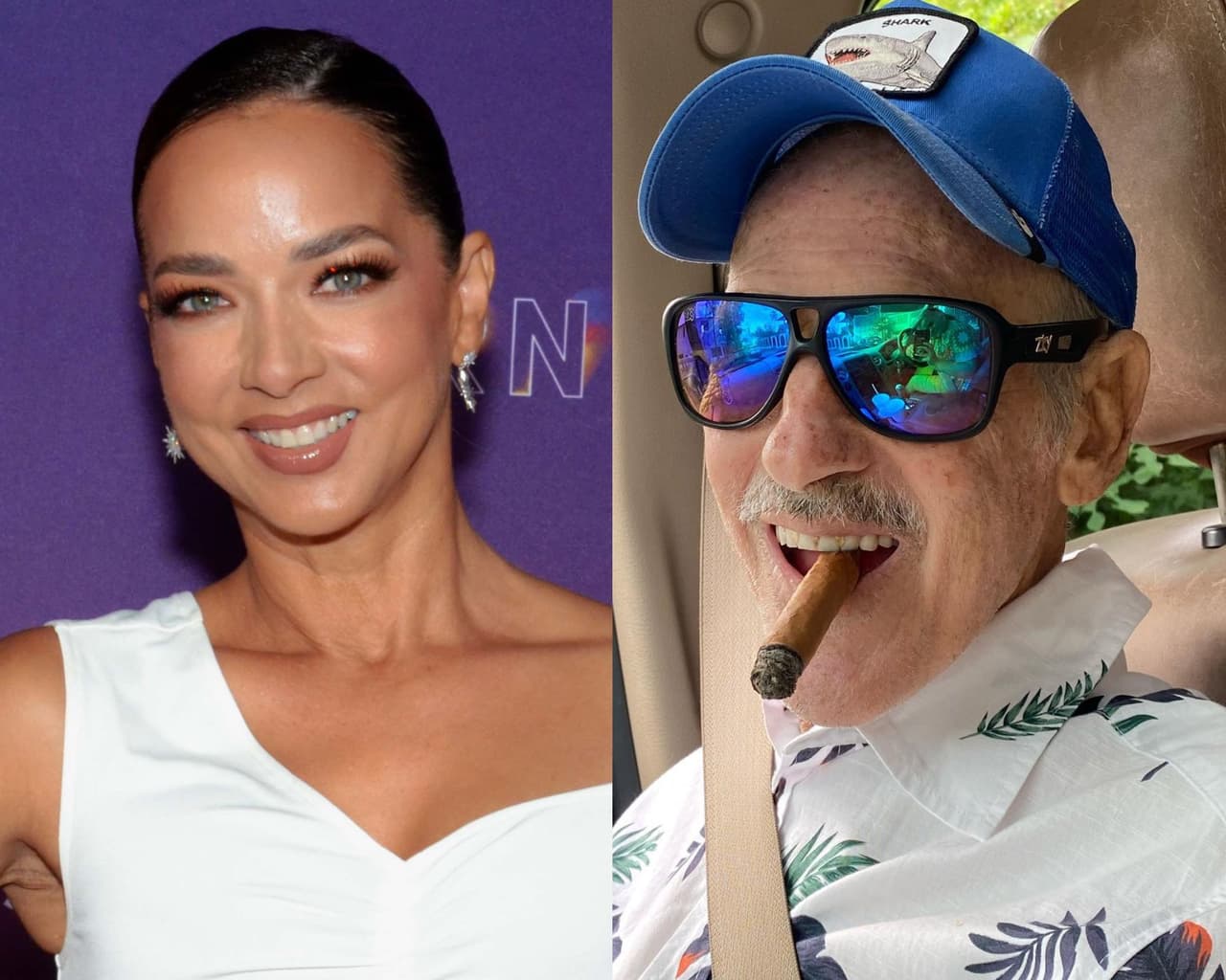 El actor expresó cariño y hasta un piropo para la conductora.