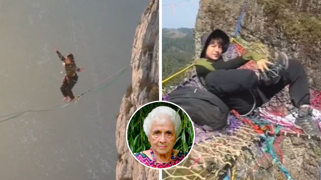 Joven comparte la reacción de su mamá al ver sus videos de aventuras extremas