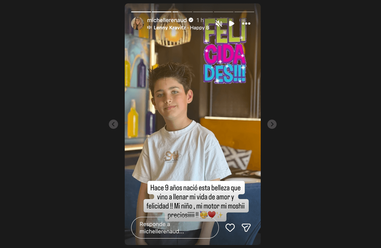 Michelle Renaud conmueve al celebrar el cumpleaños de su hijo Marcelo: Matías Novoa sorprende al hacer esto