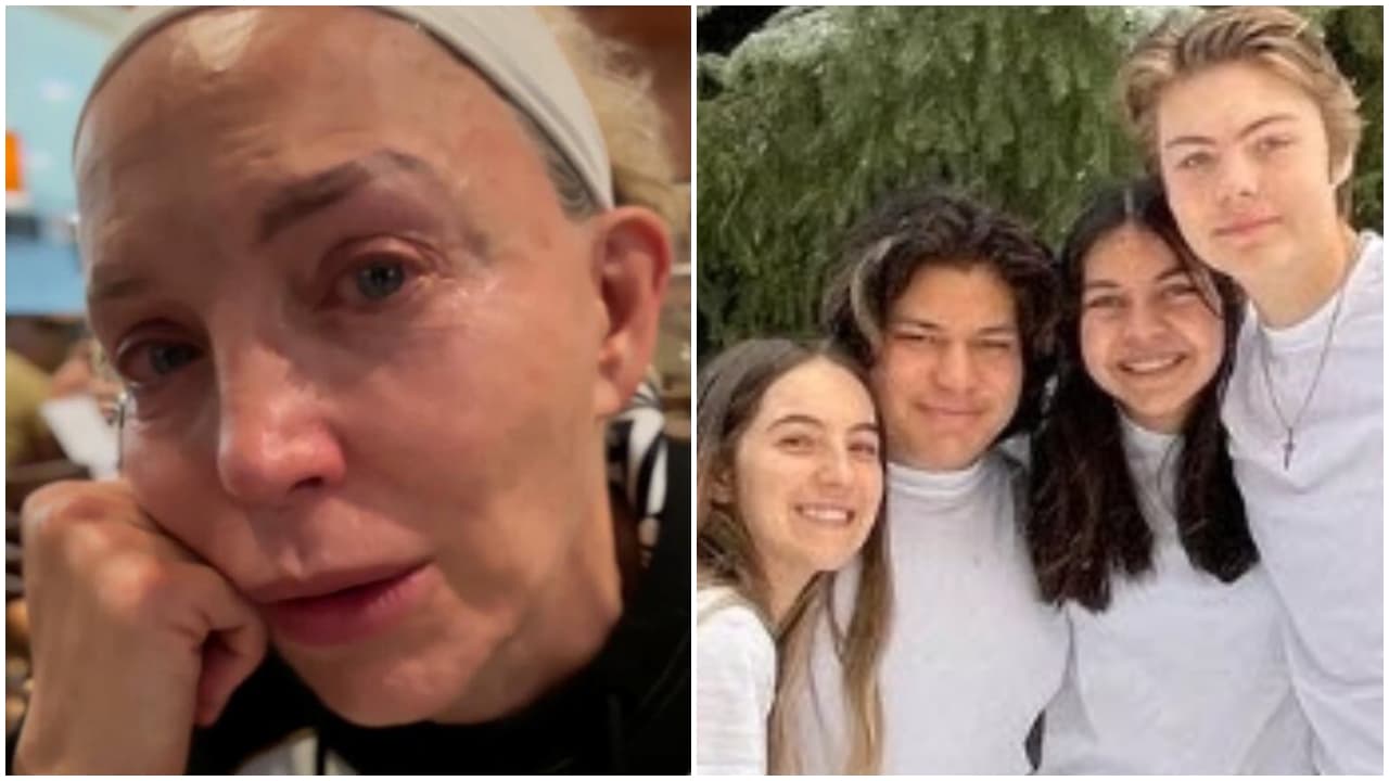 "Se acostumbra uno": tras llorar por dejar a sus hijos, Laura Flores se muestra resignada