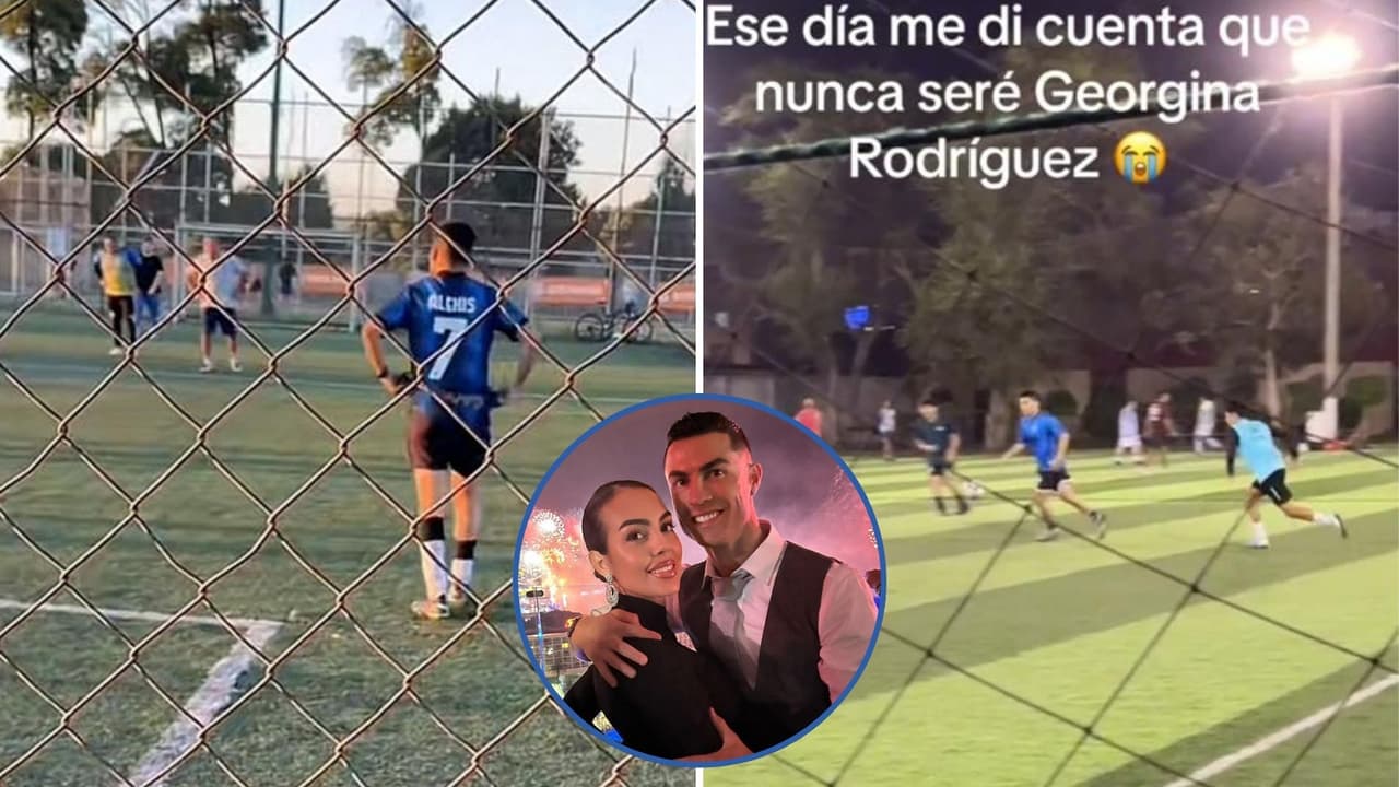 Mujeres comparten lo mal que juegan fútbol sus novios: "Nunca seré Georgina Rodríguez"