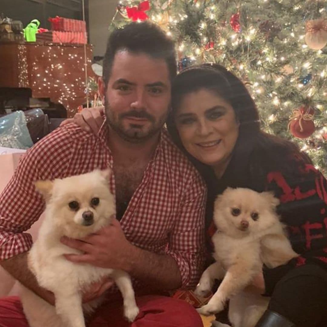 Victoria Ruffo comparte foto de su juventud y luce idéntica a su hijo José Eduardo Derbez