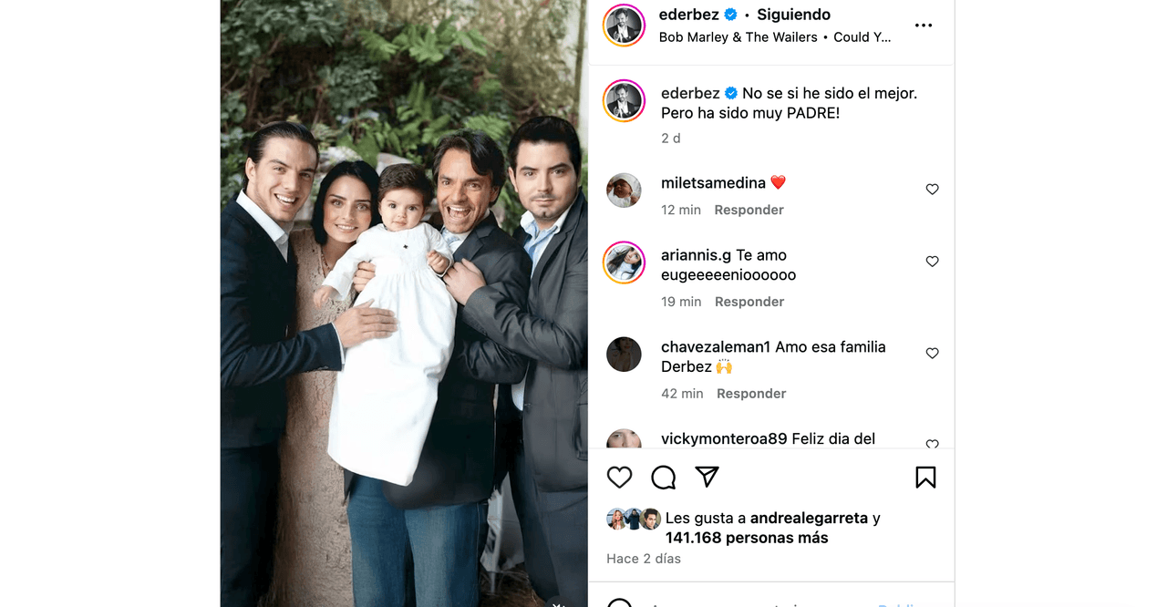 Eugenio Derbez reaparece y publica conmovedor mensaje tras confesión de Alessandra Rosaldo sobre separación