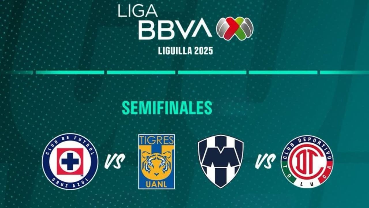 Apertura 2025: horarios y dónde ver completa la Semifinal de la Liga MX