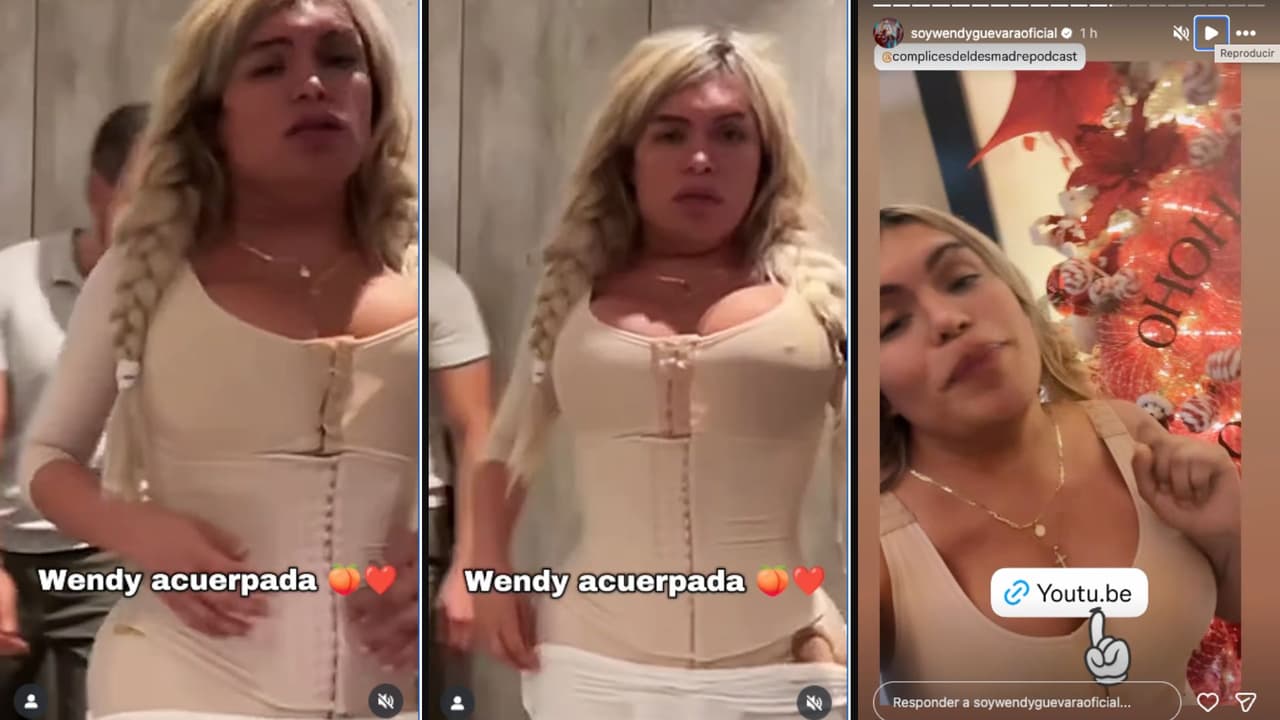 Wendy Guevara reaparece en redes y muestra cómo luce tras las cirugías estéticas que se realizó