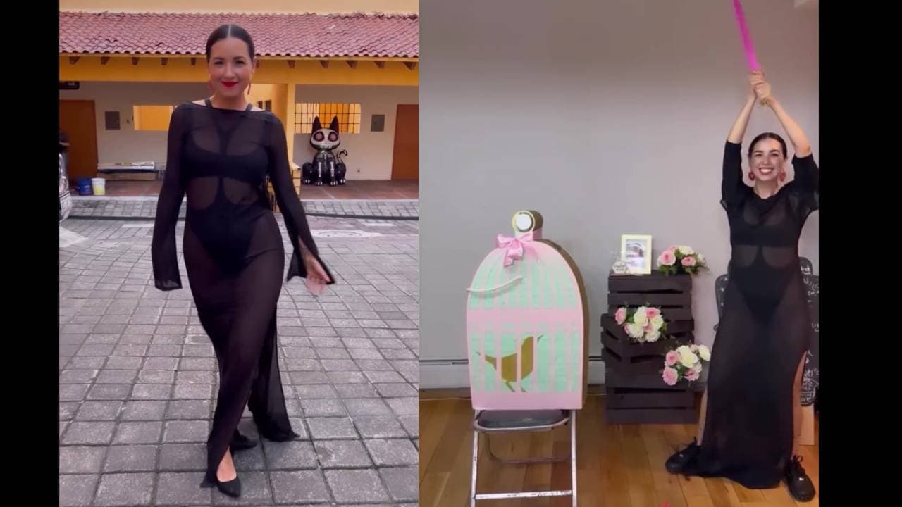 Fátima Torre celebró con una piñata que se divorció de Héctor Salazar