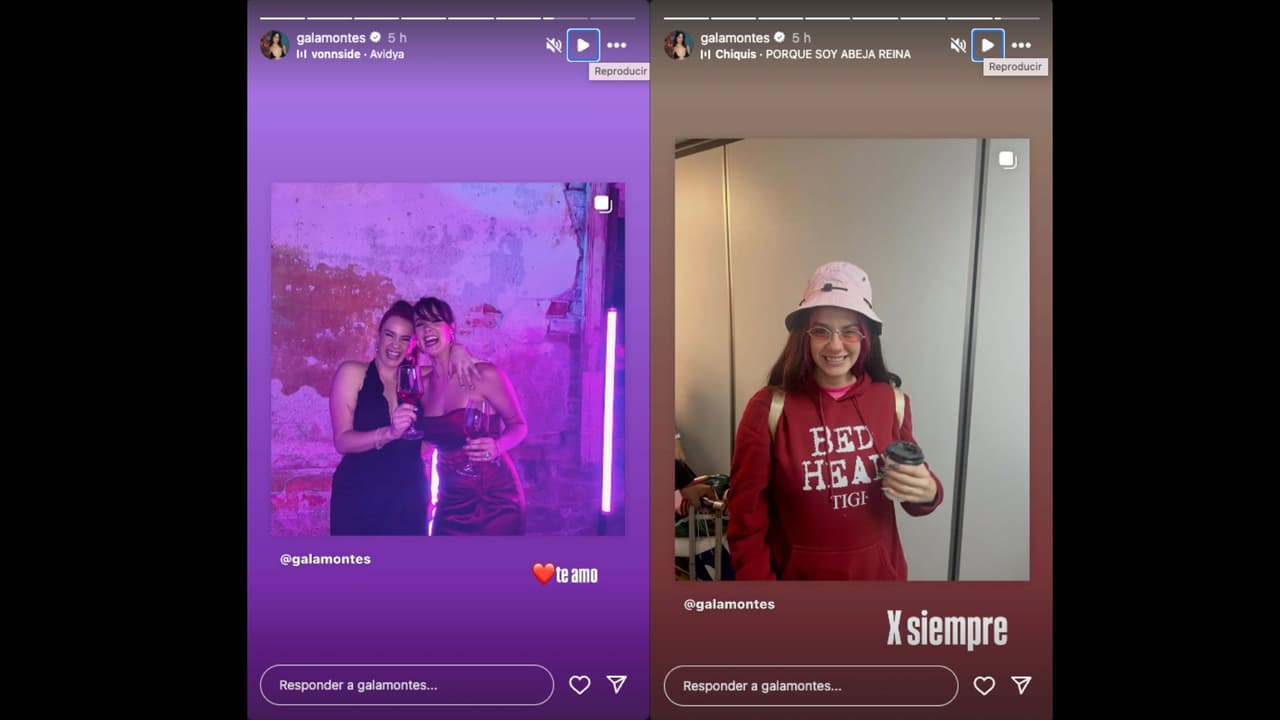 Gala Montes comparte fotos de su hermana Beba tras supuesto distanciamiento entre ellas