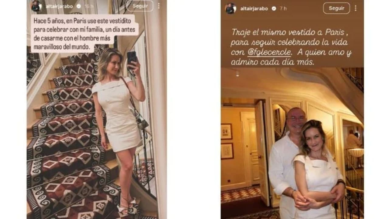 Altair Jarabo reacciona tras rumores de divorcio.