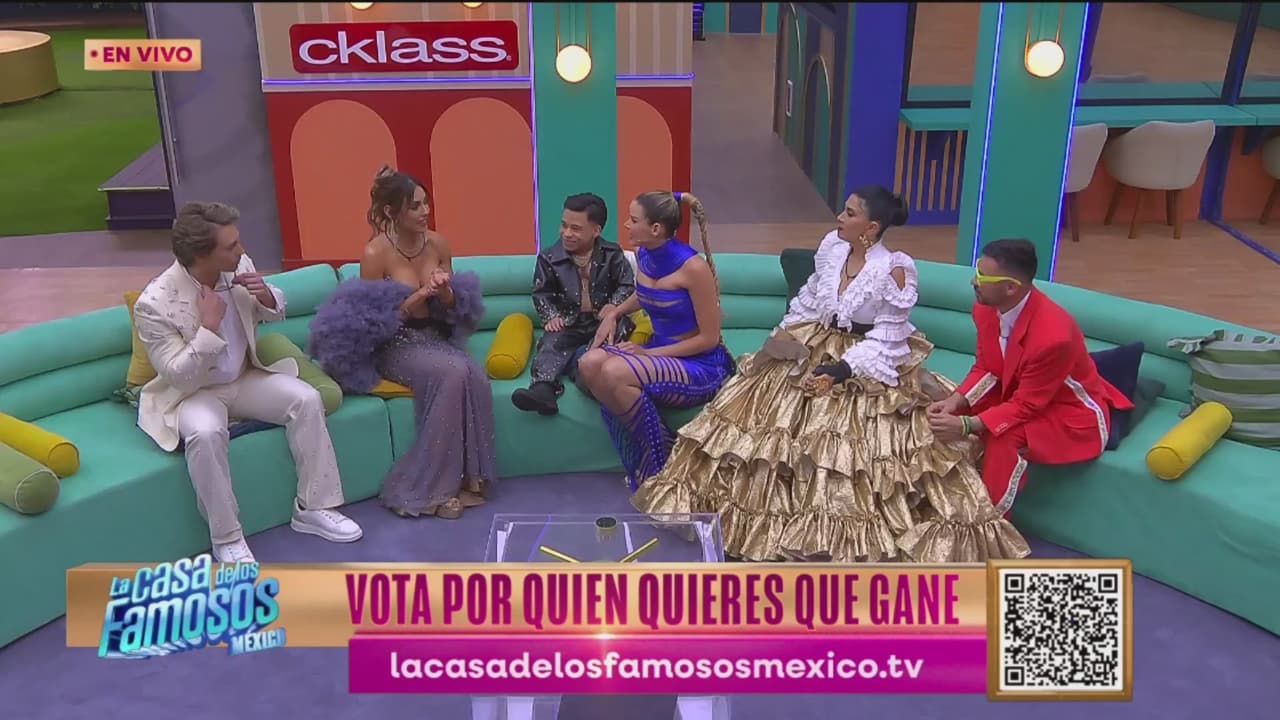 Marie Claire Harp visita La Casa de los Famosos México 2025 y entrevista a los finalistas