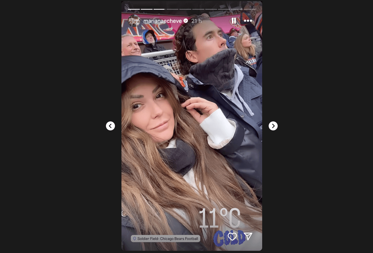 Mariana Echeverría deja a su hijo en México y hace esto