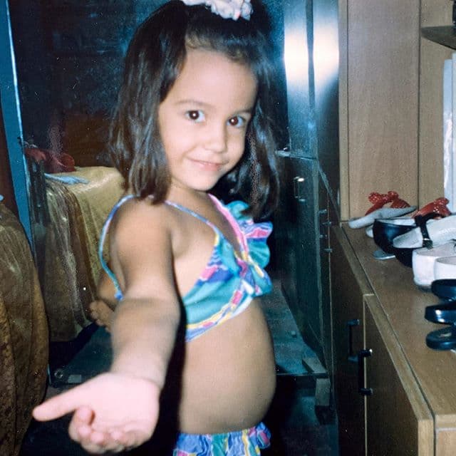 A los 8 años regresó a México y protagonizó su primer comercial.