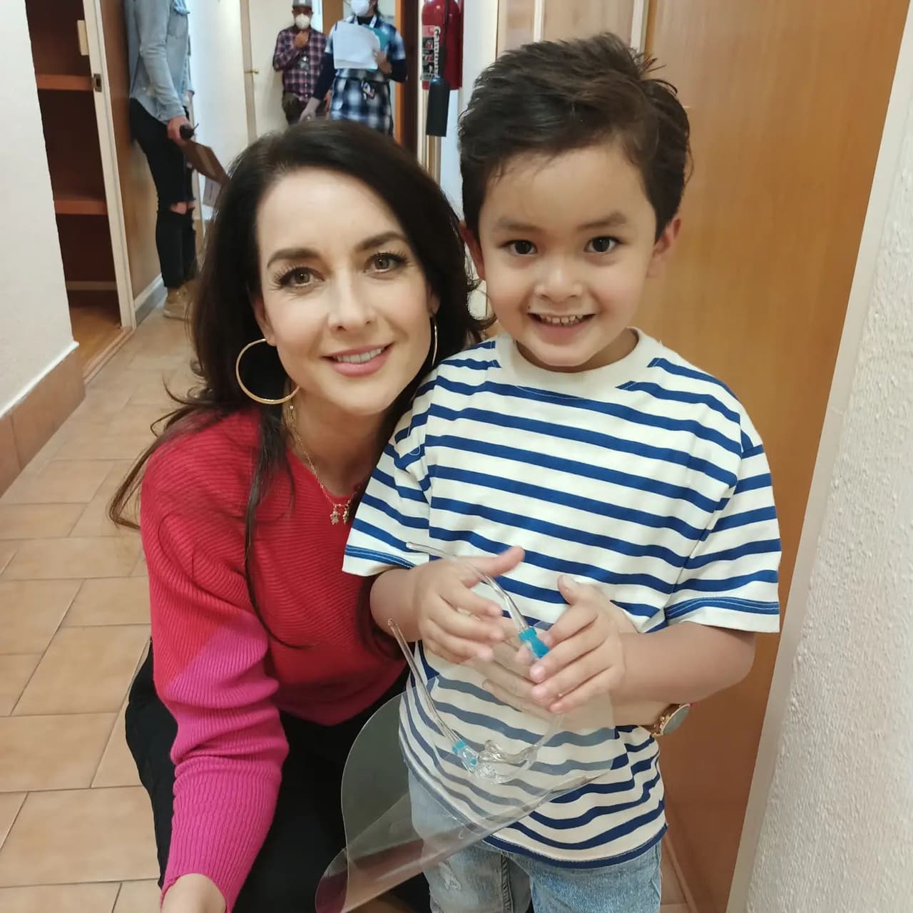 La actriz dedicó un emotivo mensaje al pequeño André.