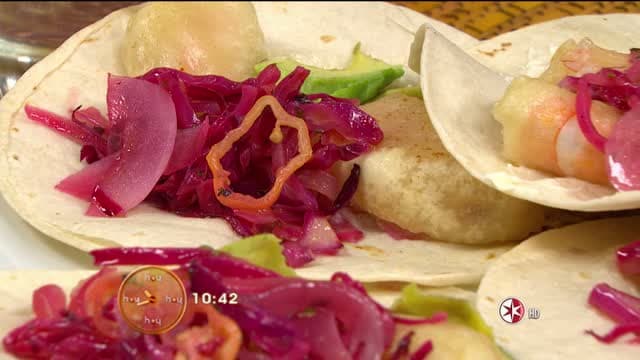 Cocina Chef Gibaja ´Tacos de Camarón´