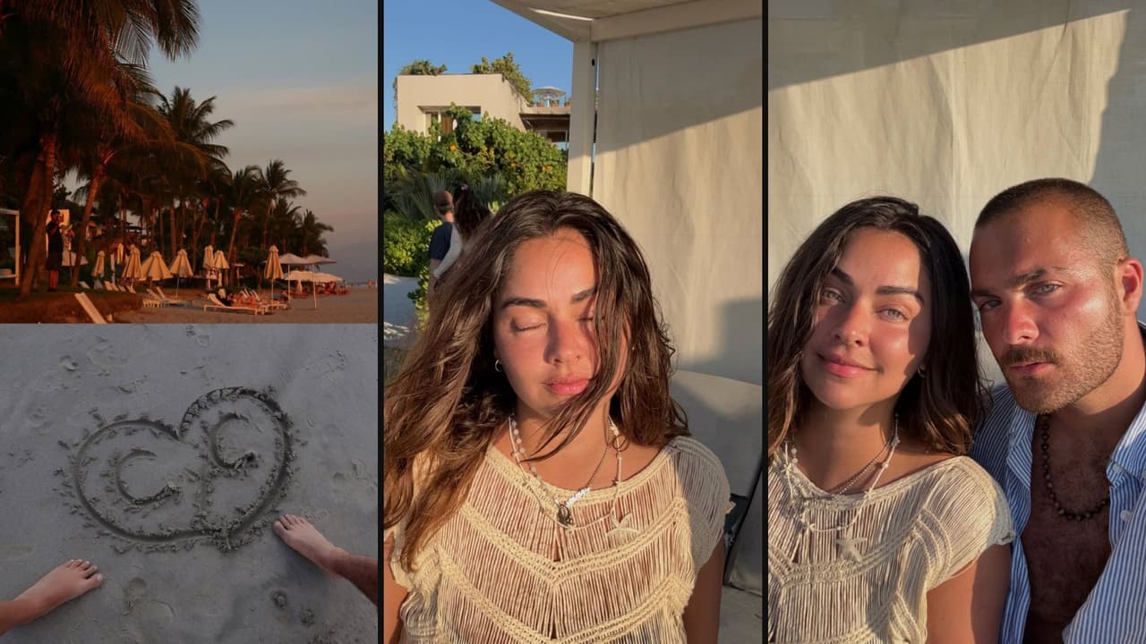 Claudia Martín y Carlos Said presumen sus románticas vacaciones