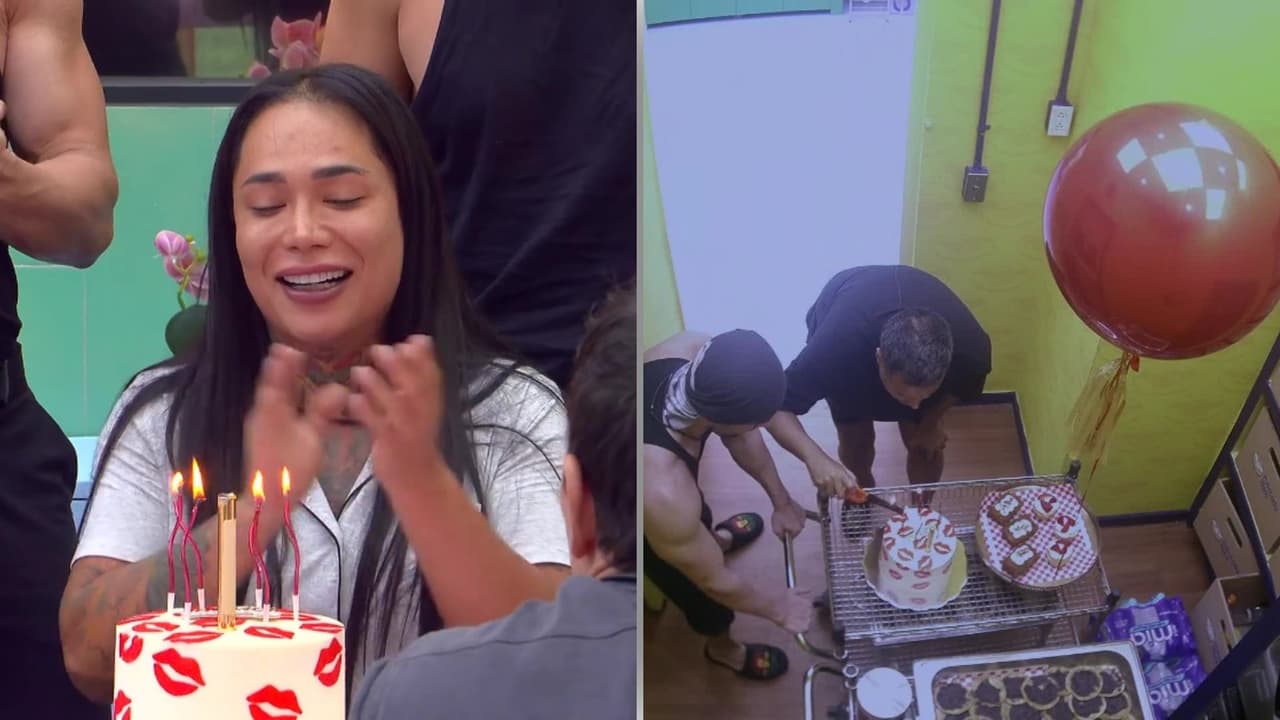 Karina Torres recibe pastel y tremendo baile por su cumpleaños en La Casa de los Famosos México