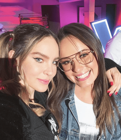 Incluso, en 2019, la joven también probó su talento en una competencia, donde Belinda fungió como su mentora, aunque no ganó.