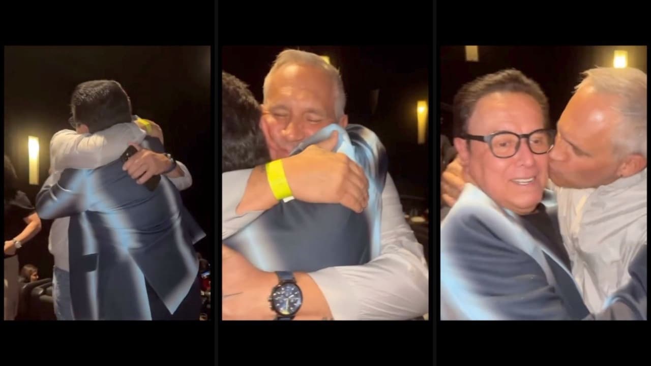 Arath de la Torre se reencuentra con Mario Bezares