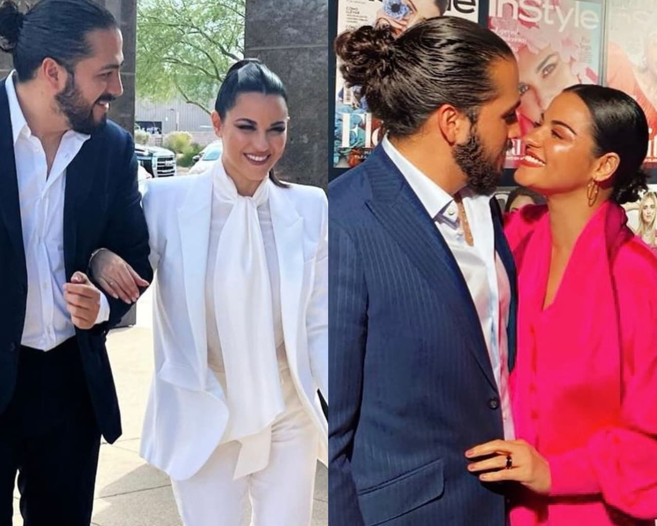 Maite Perroni presume en fotos avanzado embarazo en primer baby shower