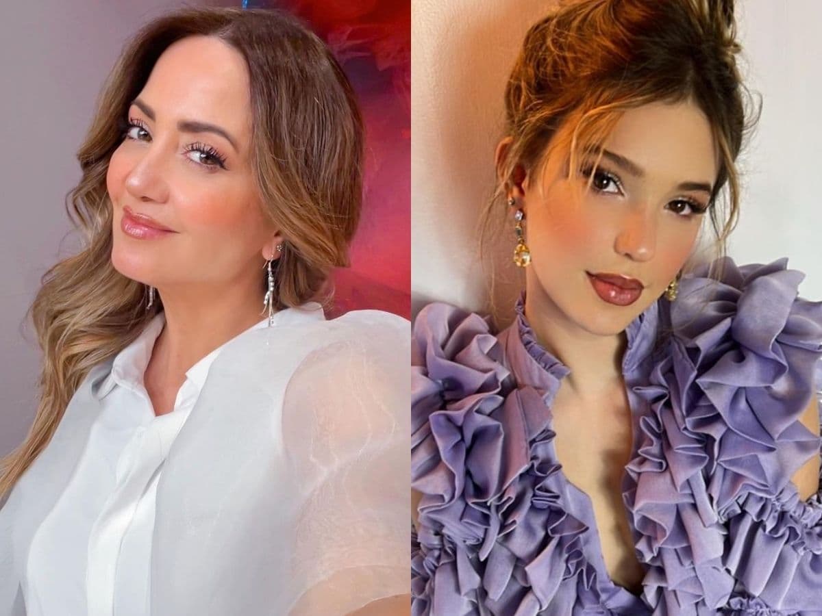 Andrea Legarreta dedica mensaje a su hija Mía, mientras ella cumple sueño