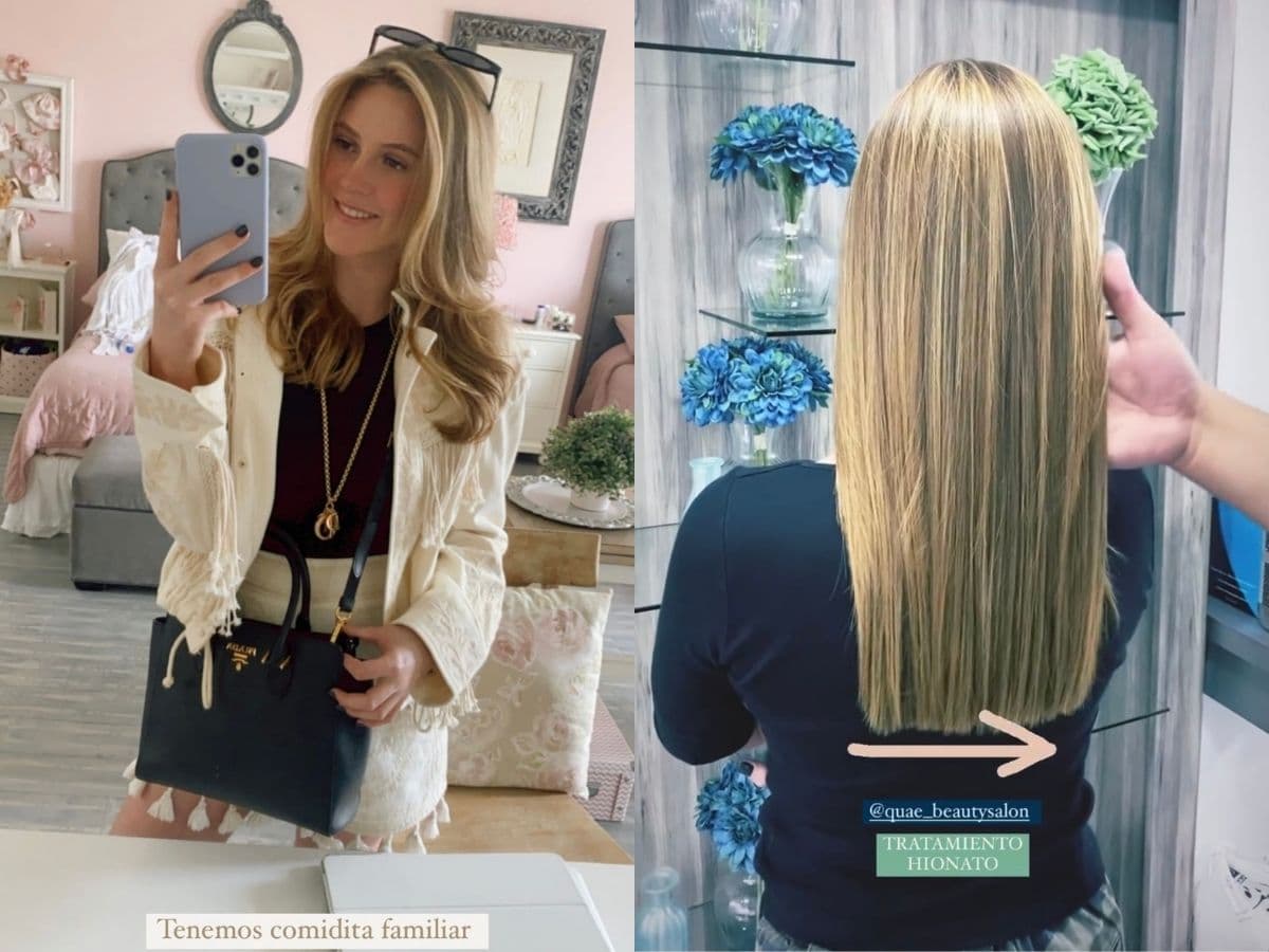 Danka se deshizo del color castaño que lleveba en su melena para convertirse en una guapa rubia.