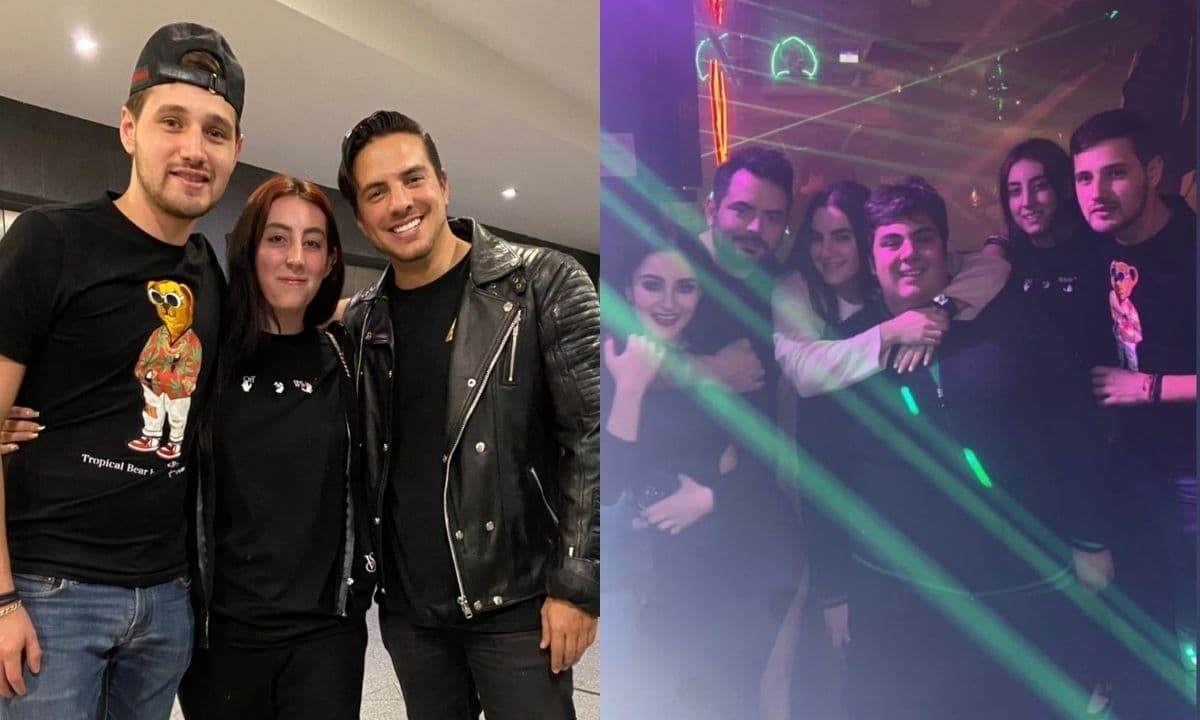 Anuar, Vicky y José Eduardo Derbez posaron juntos en tremenda foto
