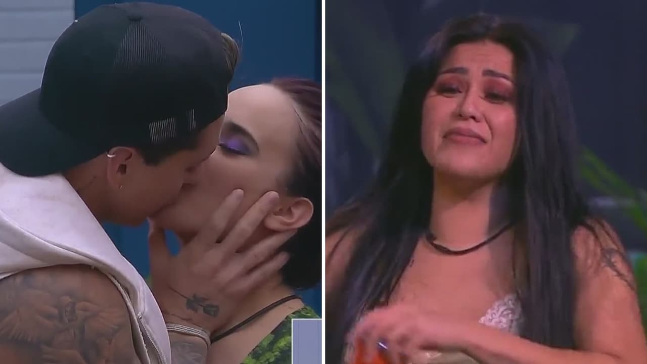 Gala Montes y Agustín se dieron dos tremendos besos: Mariana los graba y Gomita reacciona