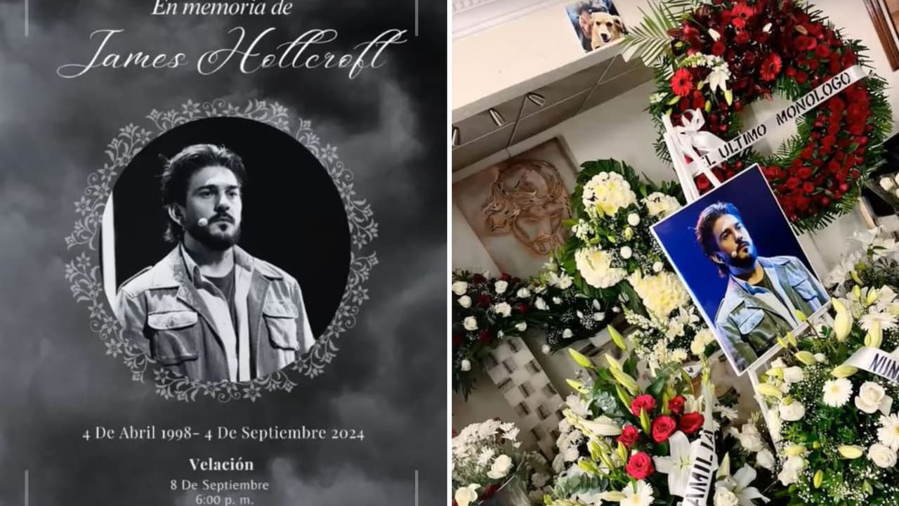 Dan el último adiós a James Hollcroft.