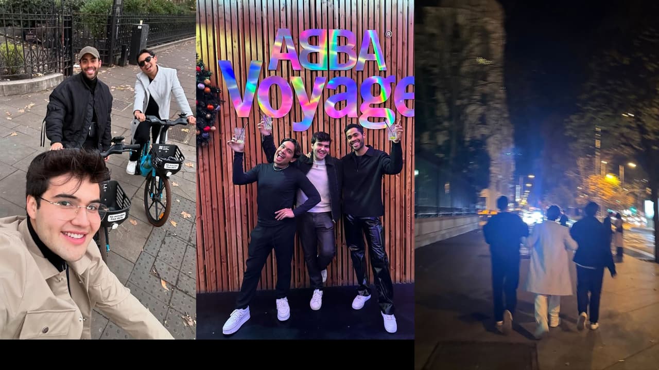 Ricardo Peralta presume fotos de su viaje a Europa con sus amigos