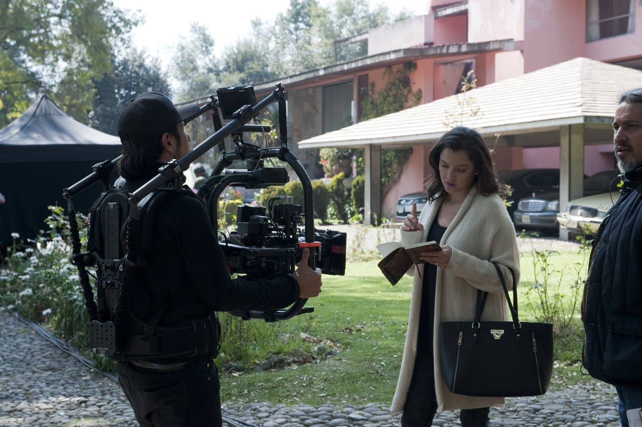 ¡Sara Maldonado justo en acción!