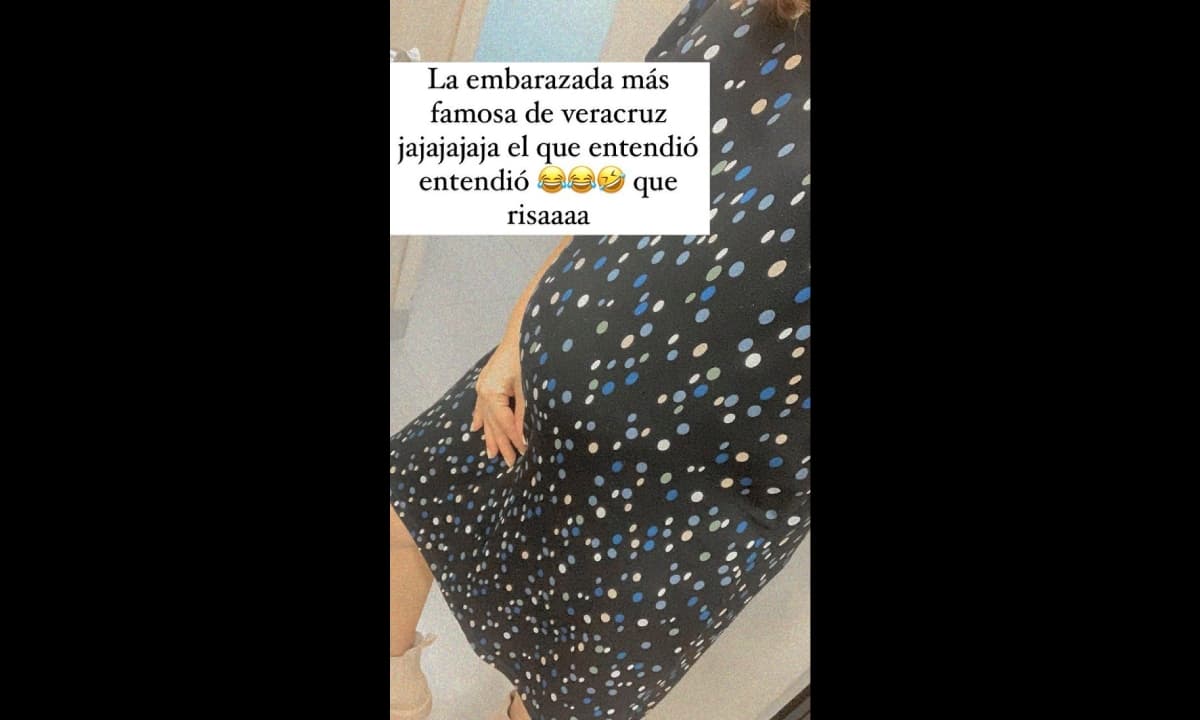 Ana Leticia dejó ver su pancita en enotiva foto de Instagram