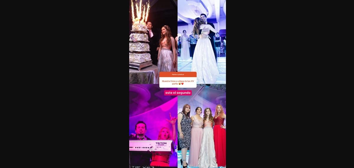 Melenie Carmona compartió las imágenes en su perfil personal