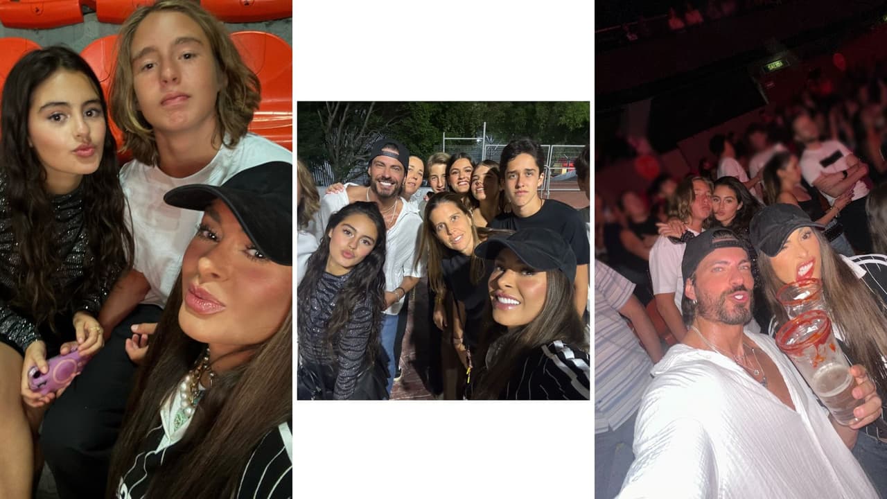 Galilea Montijo muestra fotos de su hijo con la actriz Tania Nicole Chávez.