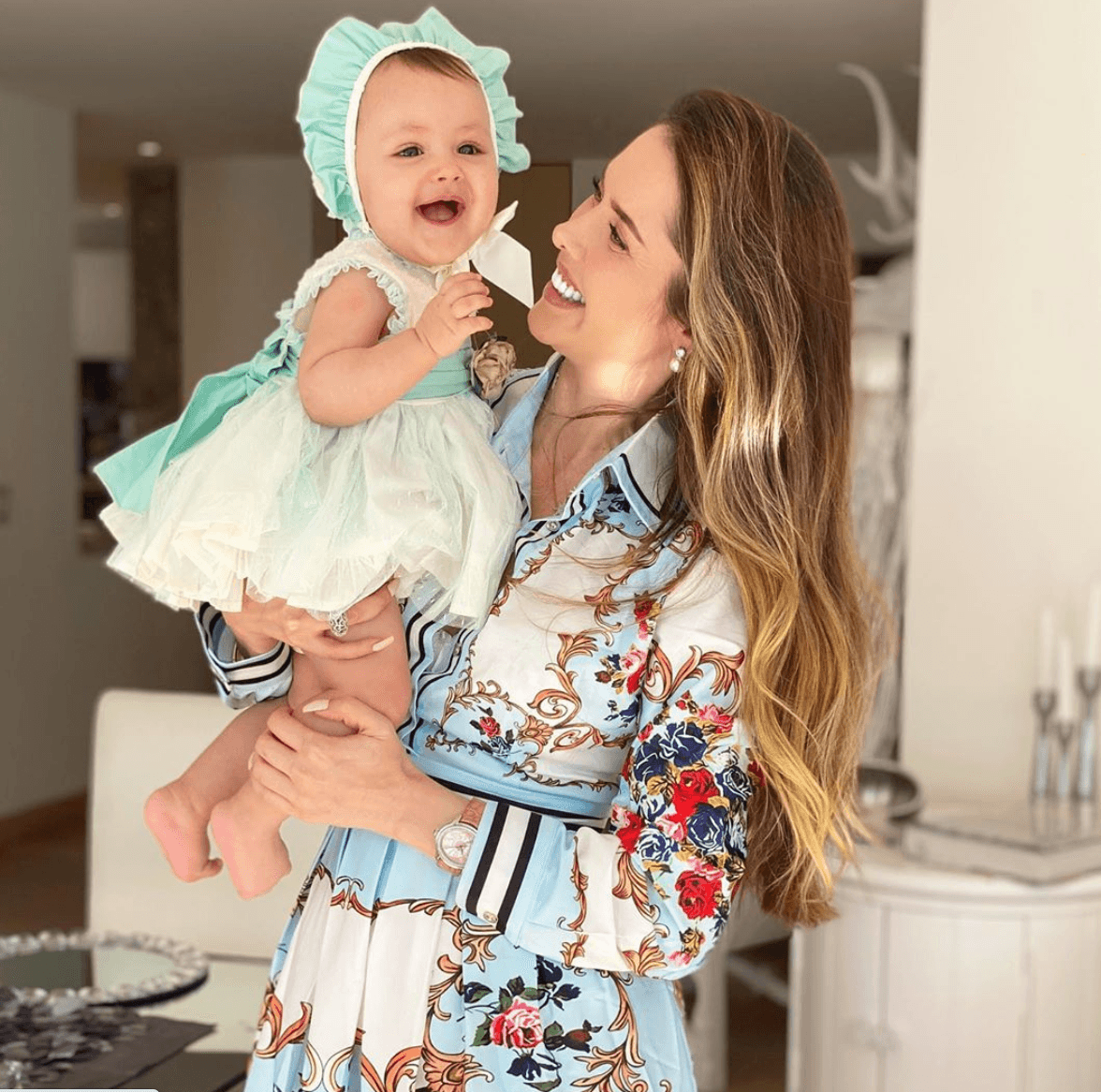 Marlene Favela celebra los 9 meses de vida de su hija y le hace una promesa