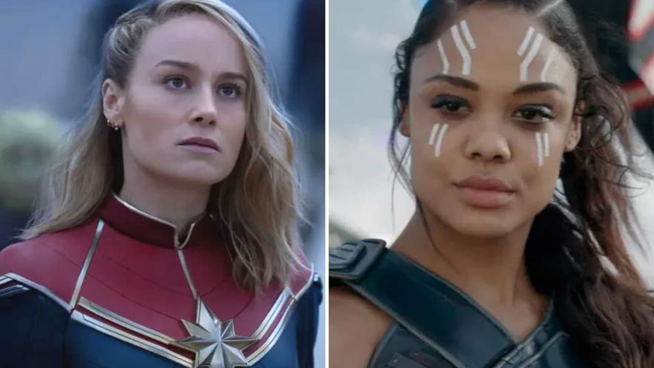 ¿Capitana Marvel y Valquiria son novias? Escena en 'The Marvels' podría confirmarlo