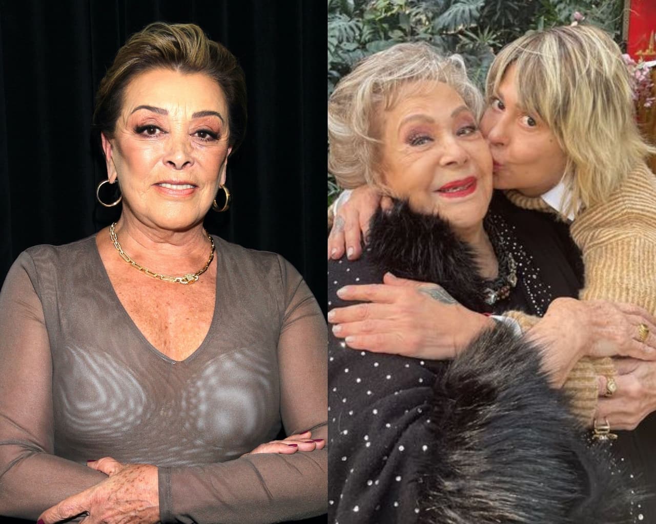 Sylvia Pasquel dice si se peleó con Alejandra Guzmán por Silvia Pinal