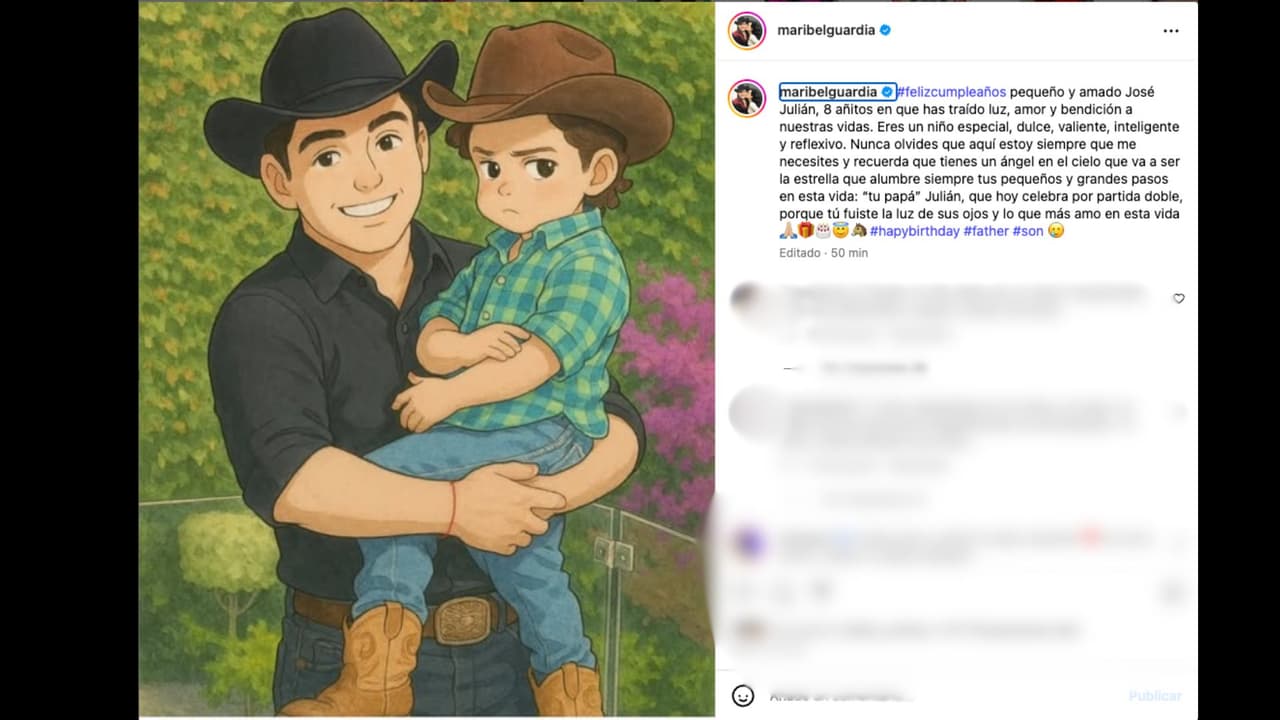 Maribel Guardia recuerda a su nieto con emotivo mensaje
