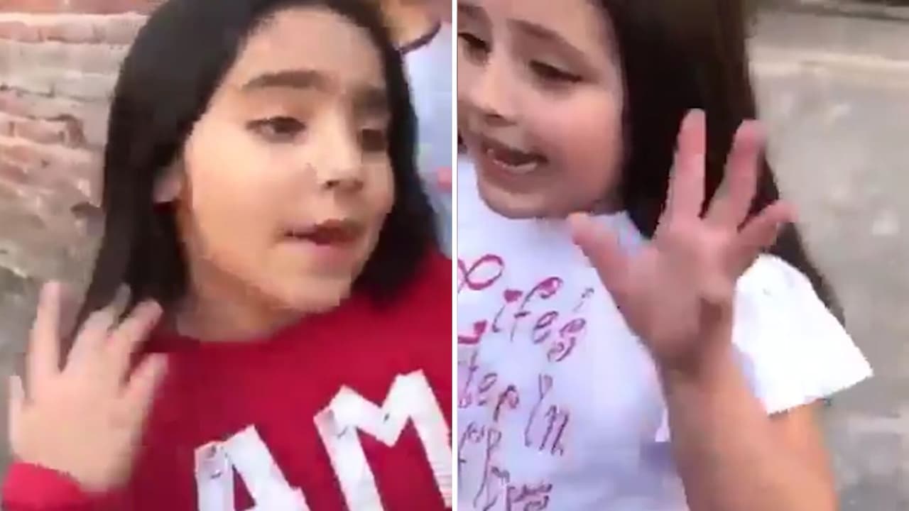 Estas niñas dan cátedra de rap mientras se pelean por un cumpleaños