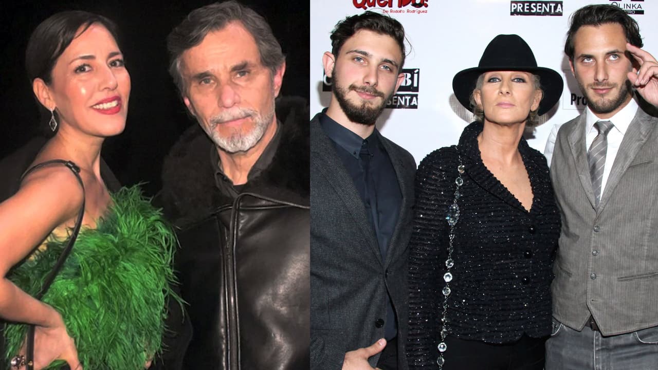 Hijos de Humberto Zurita posan con Stephanie Salas tras revelarse causa de muerte de Christian Bach