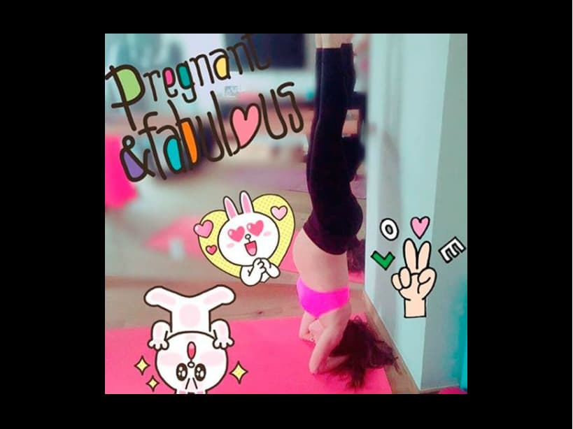 Anahí practica yoga desde antes de embarazarse