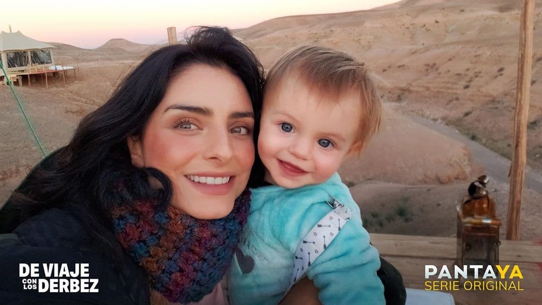 Aislinn Derbez protagoniza amorosa foto junto a Kailani: ‘La mejor sensación del mundo’
