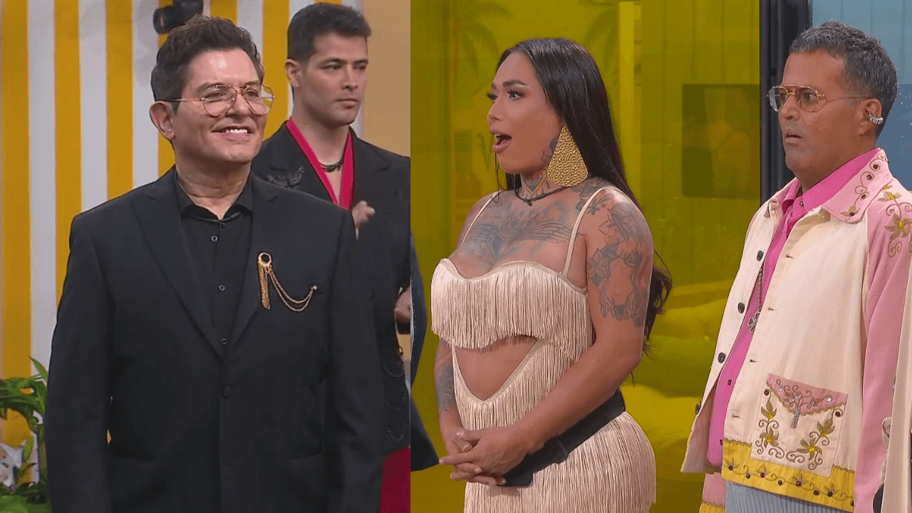 Ernesto Laguardia impacta al darse beso en la boca con Karina Torres; habitantes reaccionan entre gritos