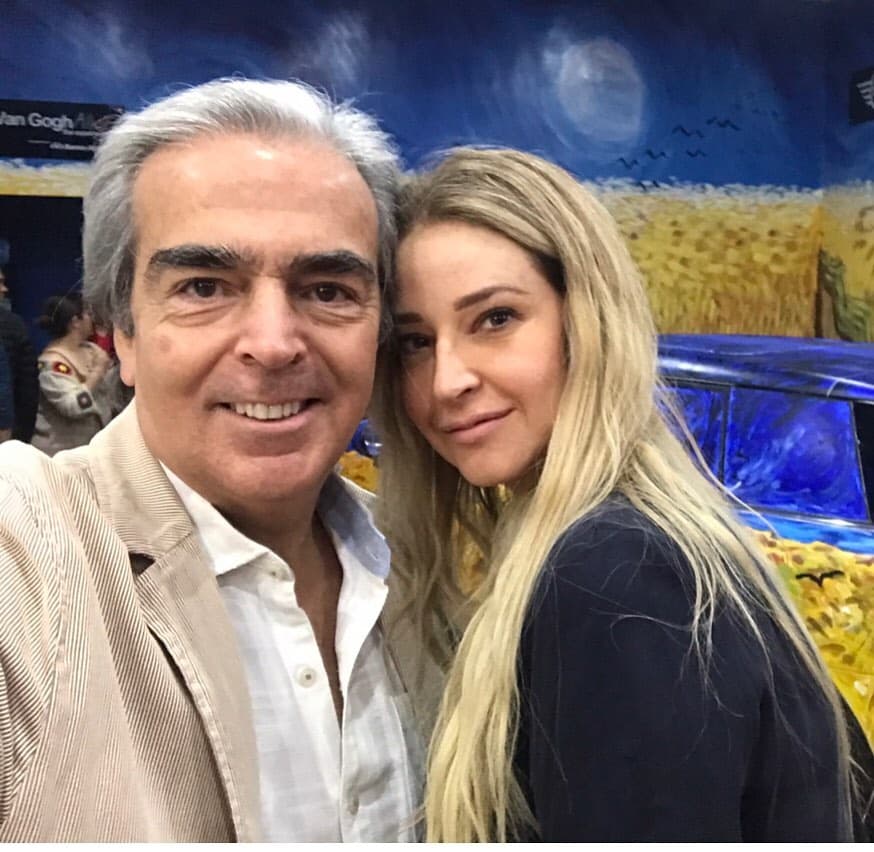 Viudo de Edith González celebra un año con su novia con romántica foto y ella impacta con respuesta