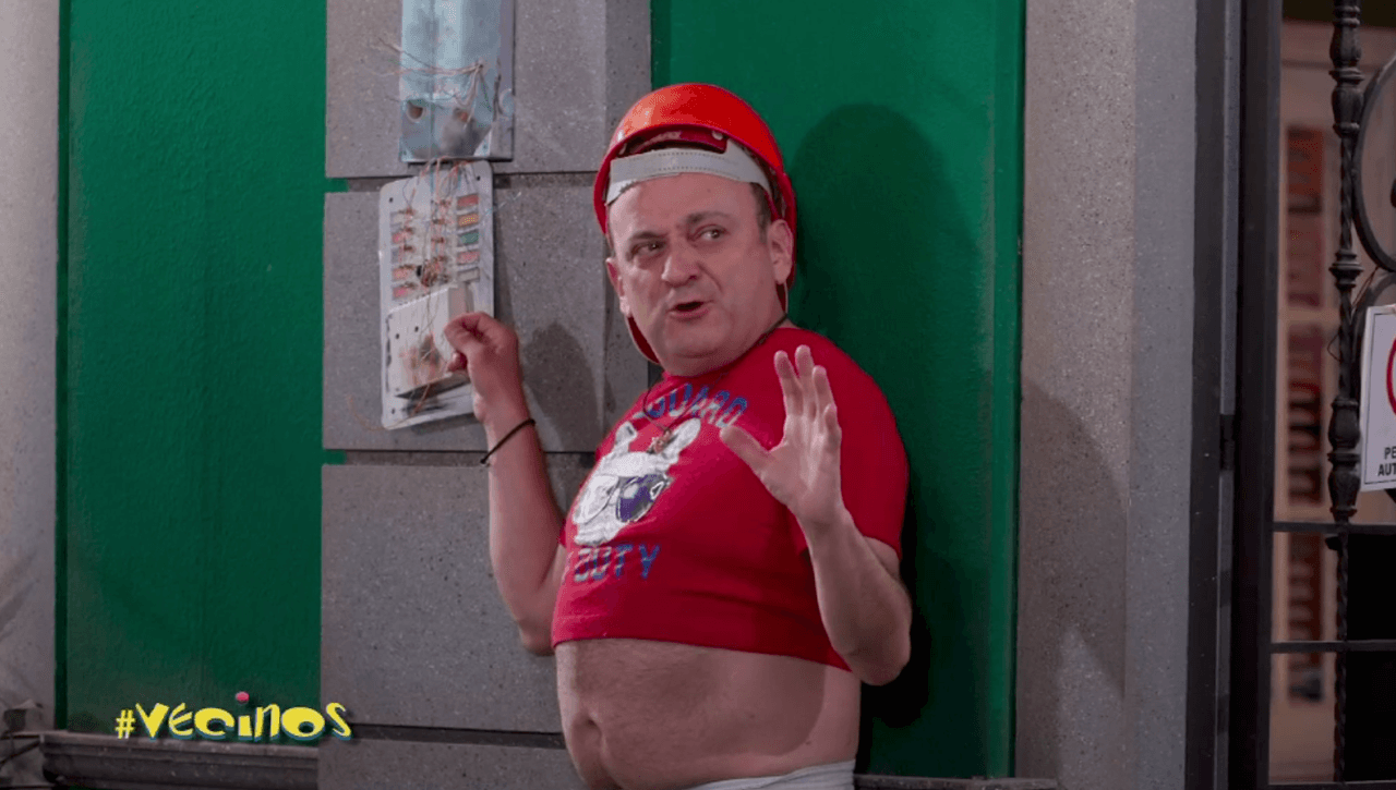 Germán en los últimos capítulos de la temporada 10 de Vecinos